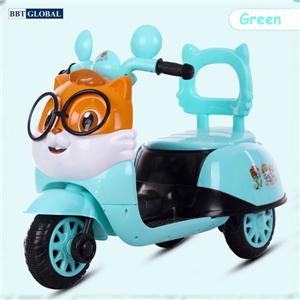 Xe máy điện trẻ em mèo con xanh lá BBT Global BBT-669XL