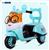 Xe máy điện trẻ em mèo con xanh lá BBT Global BBT-669XL