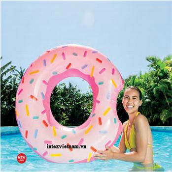 Phao bơi người lớn bánh donut Intex 59265 107 cm