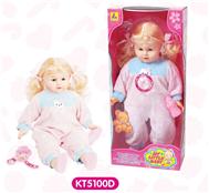 Đồ chơi búp bê 51cm thân mềm cho bé KT5100D