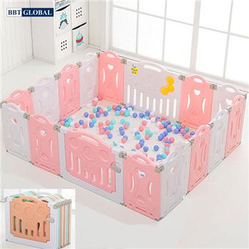 Quây bóng gập gọn BBT Global 16 cạnh hồng BR9505-16H