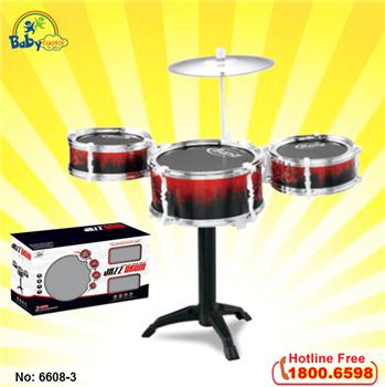 Bộ trống cao cấp 4 chi tiết cỡ vừa cho bé 6608-3