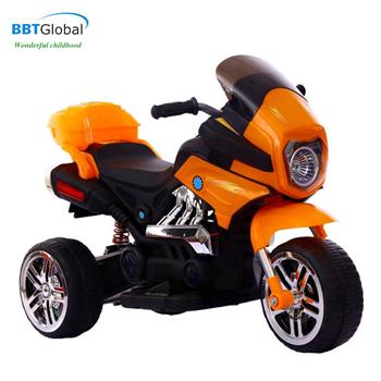 Xe máy điện trẻ em địa hình màu vàng BBT-300C
