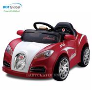 Ô tô điện trẻ em Bugatti Veyron 2 động cơ màu đỏ BBT-6699D