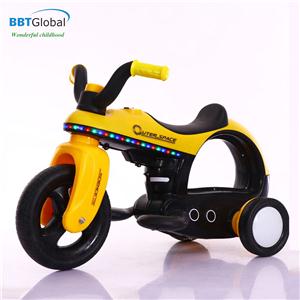 Xe máy điện trẻ em màu vàng BBT-800V