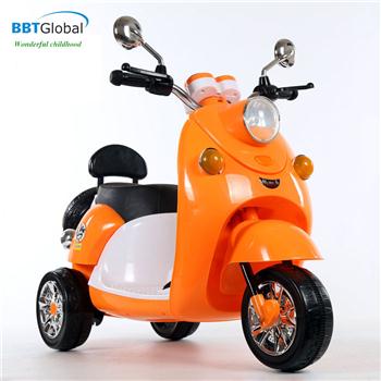 Xe máy điện trẻ em 6V7AH màu cam BBT-915BC