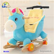 Bập bênh bông BBT Global cao cấp 3 trong 1 ngựa con RK-604