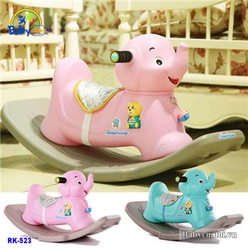 Bập bênh Voi có nhạc nhập khẩu RK-523