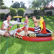 Nhà bóng bể bơi tàu hải tặc có vòi phun mưa Bestway 53041