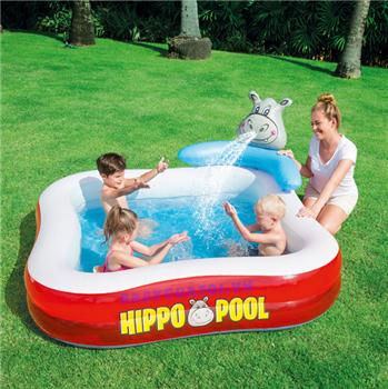 Bể bơi hà mã có vòi phun mưa Bestway 53050