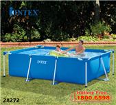 Bể bơi khung kim loại chữ nhật INTEX 28272