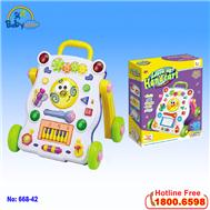Xe tập đi có nhạc cho bé 668-42TD