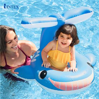 Phao bơi xỏ chân cá voi xanh INTEX 56591