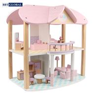Đồ chơi ngôi nhà búp bê bằng gỗ cao cấp MSN19029