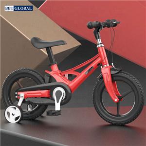 Xe đạp trẻ em BBT Global khung siêu nhẹ size 14 in màu đỏ BB66-14D