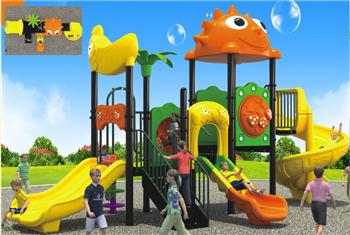 Cầu trượt liên hoàn cao cấp nhập khẩu BG105-1