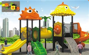 Cầu trượt liên hoàn cao cấp nhập khẩu BG106-1