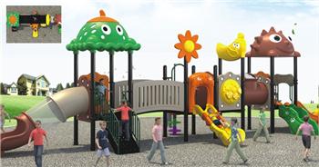 Cầu trượt liên hoàn cao cấp nhập khẩu BG111-1