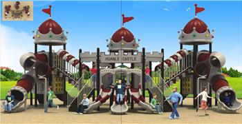 Cầu trượt liên hoàn cao cấp nhập khẩu BG117-1