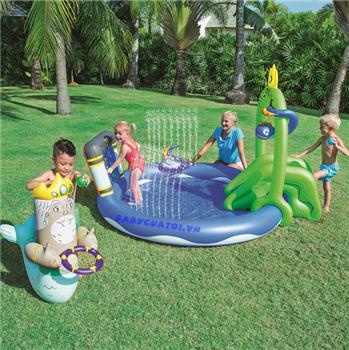 Bể bơi phao có cầu trượt Bestway 53057
