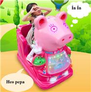 Nhún điện nhập khẩu lợn PEPPA đáng yêu NDNK-1009