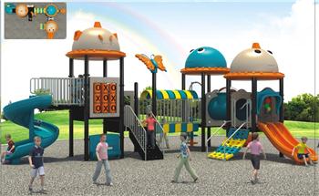 Cầu trượt liên hoàn cao cấp nhập khẩu BG128-1