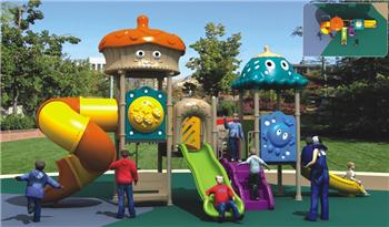 Cầu trượt liên hoàn cao cấp nhập khẩu BG133-2