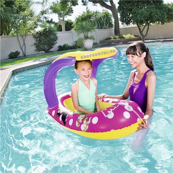 Phao bơi chuột Minie có mái che Bestway 91059