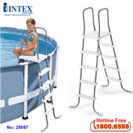 Cầu thang bể bơi 1m32 cao cấp INTEX 28067