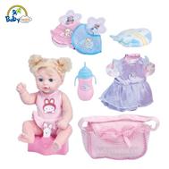 Đồ chơi búp bê 31cm uống nước đi tiểu thay đồ KT3000E