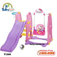 Cầu trượt Hàn Quốc HELLO KITTY 4 trong 1 Y1308