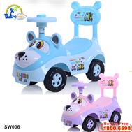 Xe chòi chân cho bé hình cún con có nhạc SW006