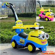 Xe chòi chân kết hợp xe đẩy Minion cao cấp SW002