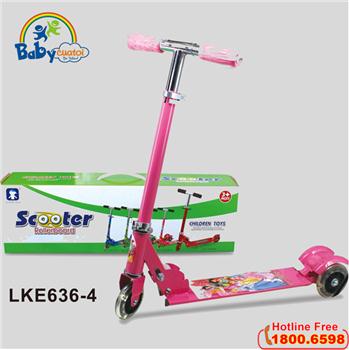 Xe trượt Scooter hình công chúa LKE636-4