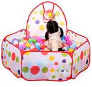 Nhà bóng cho bé có ném bóng rổ 120cm 7004-C