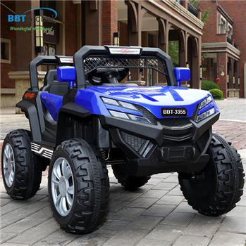 Ô tô điện trẻ em địa hình BBT Global màu xanh BBT-3355X