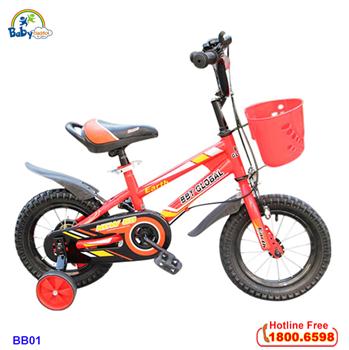 Xe đạp trẻ em màu đỏ BBT Global BB01D