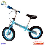 Xe đạp cân bằng bánh hơi tay phanh màu xanh BL011X