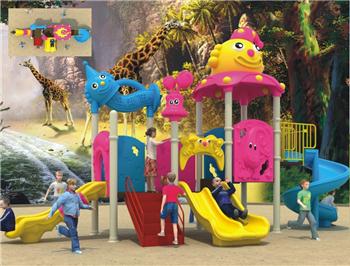 Cầu trượt liên hoàn cao cấp nhập khẩu BG139-1