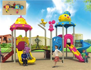 Cầu trượt liên hoàn cao cấp nhập khẩu BG143-1