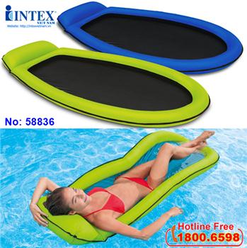 Phao nằm thư giãn có lưới ở giữa INTEX 58836