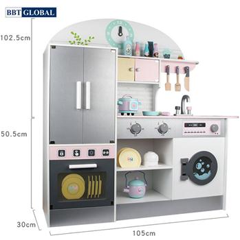 Bộ đồ chơi nấu ăn gỗ BBT Global cao cấp MSN19033