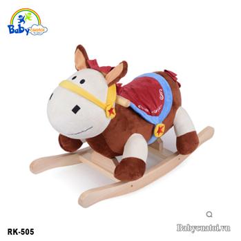 Bập bênh thú bông Hà Mã nhập khẩu RK-505