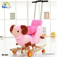 Bập bênh bông BBT Global cao cấp 3 trong 1 chú cừu RK-602