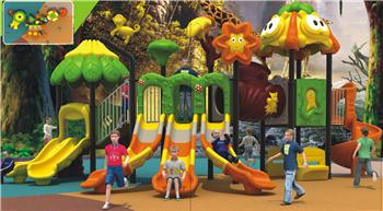 Cầu trượt liên hoàn cao cấp nhập khẩu BG072-1