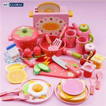 Đồ chơi nấu ăn nhanh bằng gỗ cao cấp JYNC016