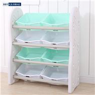 Giá kệ đơn để đồ chơi và đồ dùng cho bé xanh lá SH9603