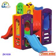 Cầu trượt liên hoàn ống chui zích zắc ZK1039