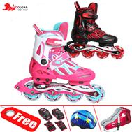 Giầy trượt patin Cougar 4 bánh phát sáng MZS701QS