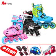 Giày trượt patin Cougar bánh cao su cao cấp MZS303